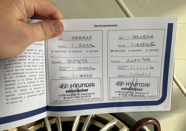 Hyundai ix35 cena 33900 przebieg: 194084, rok produkcji 2011 z Racibórz małe 277